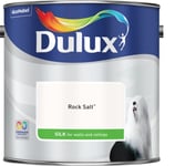 Dulux Smooth Emulsion Silk Paint - Rock Salt - 2.5L - Walls and Ceiling