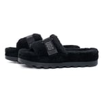 UGG Homme Gonflez Chausson, Noir, 36 EU