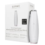 GESKE | SmartAppGuided™ MicroCurrent Face-Lift Pen | 6 in 1 | Outils de soins de la peau | Appareil anti-âge | Lifting du visage | Peau jeune sans rides | Appareil pour le visage