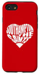 iPhone SE (2020) / 7 / 8 The Saints Heart - Southampton Fan Typography Design Case