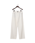 Lexington Mid-waist Straight-leg Jeans Vit