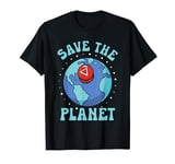 Save The Planet Global Earth Climate Change Warming T-Shirt