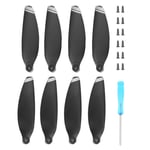 Drone Propeller 2 Pairs Propellers Replacement Spare Part Drone Accessories Fit for DJI Mavic Mini 2(Silver)