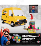 Jakks Pacific Super Mario Bros Movies Van Playset Coffret Fourgonnette NEUF