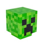 Minecraft Creeper Desk Light with Official Creeper Sounds, Handheld Night Light for Kids Room or Gamer Décor Officially Licensed Minecraft Gifts | Paladone