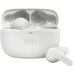 Ecouteurs sans fil JBL Wave Beam - Deep Bass - Ajustement confortable - Ambient Aware - IP54 - Blanc