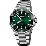 ORIS Aquis Date 43,5mm 01-733-7730-4157-07-8-24-05PEB - Herre - 44 mm - Analog - Automatisk - Safirglass