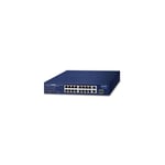 Planet - Technology FGSD-1821P switch 16 ports 10/100 PoE 185W & 2xG/1SFP