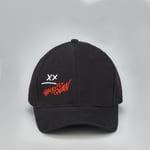 Harley Quinn Baseball Cap With Embroidery - Black