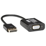 Eaton Tripp Lite Convertisseur vidéo adaptateur actif DisplayPort vers VGA, Displayport 1.2, DP vers VGA 15.2 cm, Garantie de 3 ans (P134-06N-VGA-V2)