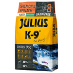 JULIUS K-9 Adult lax och spenat - 10 kg