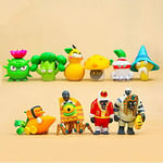 MIAOGOU Plants Vs Zombies Toys 10pcs/set Game figures Plants vs Zombies 2 : It's About Time PVC Toy Figure Plants Zombies Toys Figure model baby kids gift toy