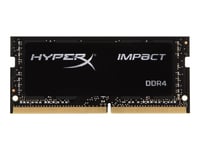 HyperX Impact - DDR4 - module - 16 Go - SO DIMM 260 broches - 3200 MHz / PC4-25600 - CL20 - 1.2 V - mémoire sans tampon - non ECC - pour Intel Next Unit of Computing 11, 12