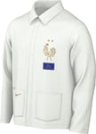 Nike France Jacket Fff M Nl Chore Coat Jkt Ul, Summit White/Club Gold, FZ5942-121, 2XL