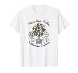 Disney Pixar Up Colorful Balloon Silhouette Falls T-Shirt