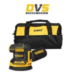 DeWalt DCW210N 18v XR Brushless 125mm Random Orbit Sander Body Only & Canvas Bag