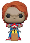 Child?s Play POP! Movies Vinyl Figure Chucky w/Buddy & Giant Scissors 9 cm