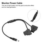 Dc 5.5 2.1 Monitor Power Cable Low Heat Generation Female To Double Dtap M