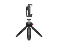 Sennheiser Mobile Kit Stativsæt 1/4 Tomme Arbejdshøjde=13.5 Cm Sort Inkl. Smartphoneholder