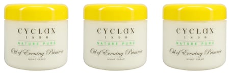 Cyclax Night Cream Nature Pure Oil Of Evening Primrose 300ml x 3