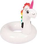 Bestway Bouée ronde géante Licorne - Longueur 136 cm Largeur 131