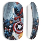 Souris Sans Fil civil war captain america (Maniacase)