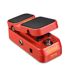 Donner Guitar Wah Pedal, Pédale de volume Wah 2 en 1, Mini pédale d'effet vintage pour guitare électrique avec contrôle de volume actif Wah Wah, pédale de guitare légère.