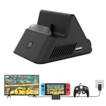 Station De Recharge Pour Console De Jeu Portable De Type C, Pour Nintendo Switch, Adaptateur De Station De Conversion Vidéo Compatible Avec La Télévision, Nouveau