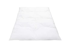 Böhmerwald 289601-10 Édredon pour enfant avec duvet et plumettes 100 x 135 cm (Blanc)