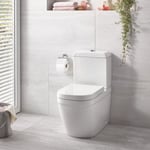 Close Coupled Rimless Toilet with Soft Close Seat - Grohe Euro 39462000