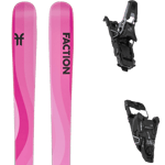 FACTION Pack ski de randonnée Faction Dancer 1 Pink 25 + Fixations Mixte Rose taille 178 2025