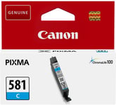 "canon original ink cli-581 c, cyan, 5,6 ml, 2103c001, canon pixma tr7550, tr8550, ts6150, ts6151, ts8150, ts8150, ts8150, ts8150, ts81