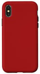 Coque pour iPhone X/XS Rouge