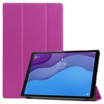 Lenovo Tab M10 HD (2nd Gen) TB-X306F Tri-Fold PU Case Purple