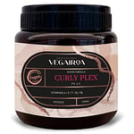 VEGAIROA - Masque Curly Plex - Masque Boucles Définies Sans Frisottis - Hydratation Profonde - Pour Cheveux Bouclés ou Ondulés - Sans Paraben - Coiffeur Professionnel Vegan - 300ml