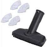 Ccykxa - Pour Karcher SC1 SC2 SC3 SC4 SC5 brosse à main brosse à main accessoires de remplacement de nettoyeur vapeur, brosse à main + vadrouille à