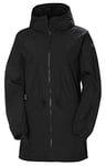 Helly Hansen W Essence Mid Rain Coat Black Womens L