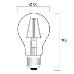 Sylvania ToLEDo Retro LED-lamppu E27 4,1W oranssi