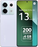 Xiaomi Redmi Note 13 Pro 5G 8GB+256GB Purple(Version Française + 2 Ans de Garantie)