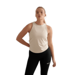 aim'n Café Au Lait Soft Basic Singlet Beige