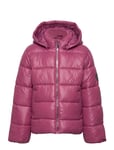 Kmgnewemmy Savannah Quiltd Jacket Cp Otw Pink Kids Only