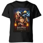 Harry Potter Philosopher's Stone Kids' T-Shirt - Black - 11-12 Years - Black