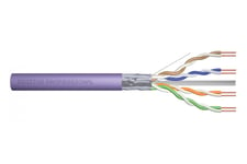 Digitus DK-1623-VH-1 nätverkskablar Violett 100 m Cat6 F/UTP (FTP)