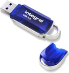 Integral 512GB USB 3.0 Flash Drive Courier Blue up to 120MBs