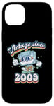 Coque pour iPhone 14 Plus 2009 Vintage Cassette Tape 16th Birthday Gift Retro Vibes