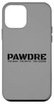 Coque pour iPhone 12 mini PAWDRE, THE MAN - THE MYTH - THE LEGEND | Swag for Paw Dads