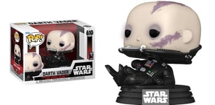 Funko Pop! Disney Star Wars: Return Of The Jedi 40th - Darth Vader (unmasked) #610 Bobble-head Vinyl Figure