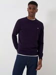 Crew Clothing Crew Neck Jumper, Navy Blue