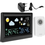 Electronic Weather Station Wireless with Sensor Alarm Clock Temperature Measurem