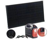 Batterie nomade HSG-420 avec panneau solaire 60 W - 155 Wh - Revolt